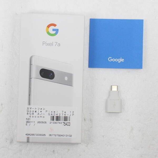 中古】Google Pixel 7a 128GB スノー docomo SIMフリー - メルカリ