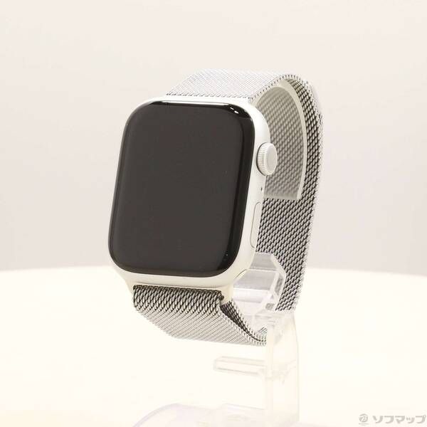 ソフマップ 〔中古品〕 Apple Watch Series 9 GPS 45mm シルバーアルミニウムケース ステンレススチールミラネーゼループ【348】 27,286円