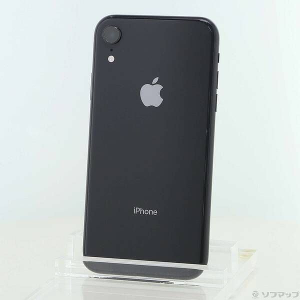ソフマップ 〔中古品〕 iPhoneXR 64GB ブラック MT002J／A SIMフリー【198】 13,593円