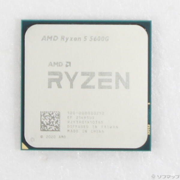 ソフマップ 〔中古品〕 Ryzen 5 5600G 〔3.9GHz／SOCKET AM4〕【344】