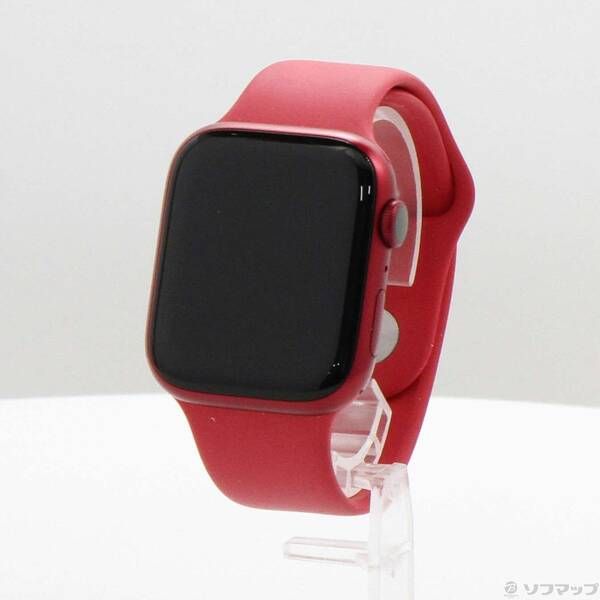 ソフマップ 〔中古品〕 Apple Watch Series 7 GPS 45mm (PRODUCT)REDアルミニウムケース (PRODUCT)REDスポーツバンド【352】