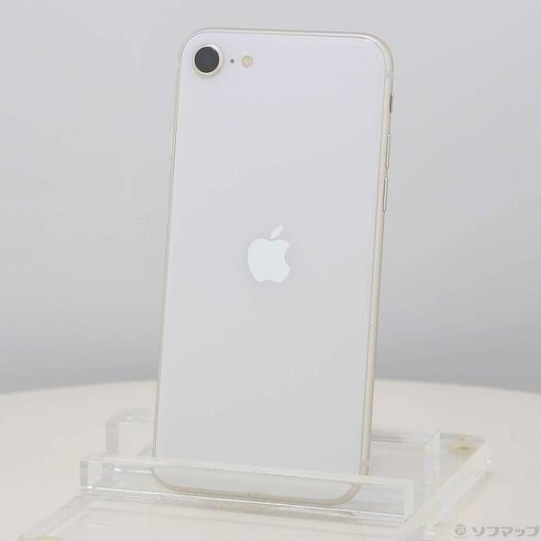 ソフマップ 〔中古品〕 iPhone SE 第3世代 64GB スターライト MMYD3J／A SIMフリー【269】