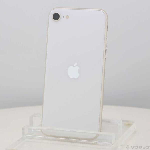 ソフマップ 〔中古品〕 iPhone SE 第3世代 64GB スターライト MMYD3J／A SIMフリー【295】