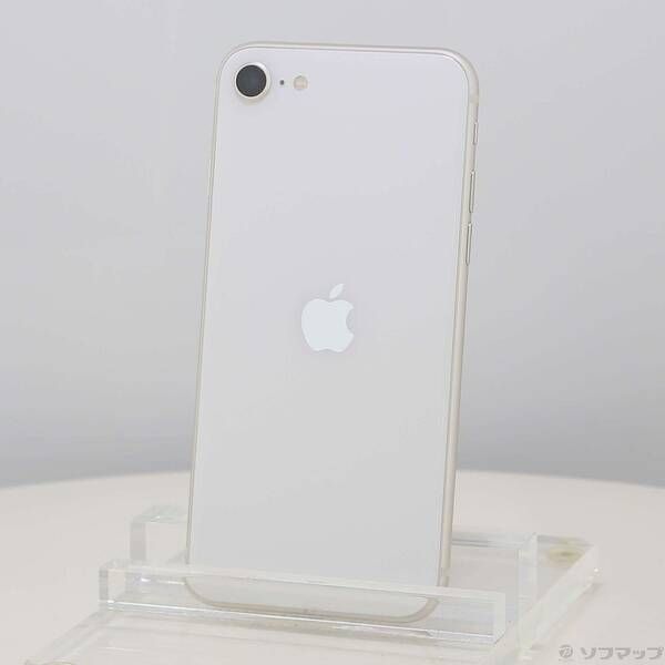 ソフマップ 〔中古品〕 iPhone SE 第3世代 64GB スターライト MMYD3J／A SIMフリー【348】