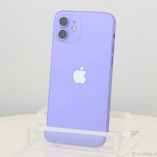 ソフマップ 〔中古品〕 iPhone12 64GB パープル MJNH3J／A SIMフリー【262】