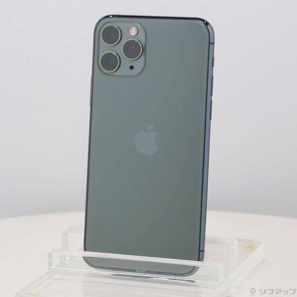 ソフマップ 〔中古品〕 iPhone11 Pro 256GB ミッドナイトグリーン MWCC2J／A SIMフリー【258】