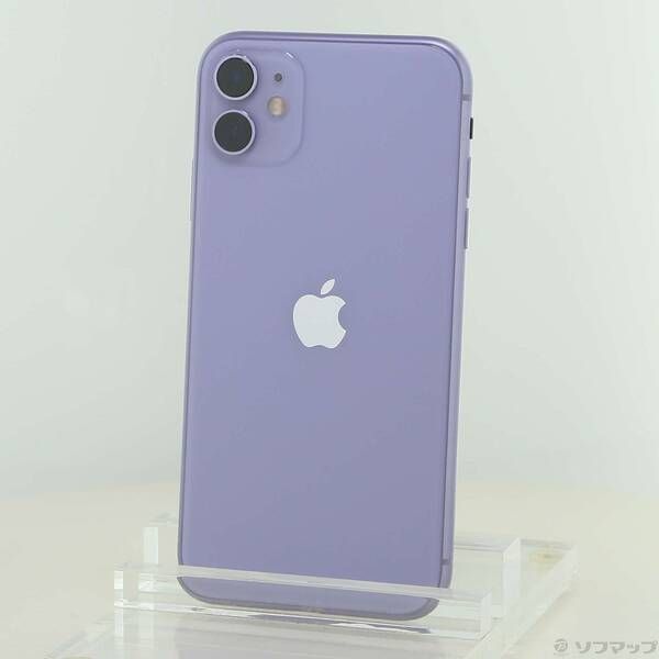 ソフマップ 〔中古品〕 iPhone11 128GB パープル NWM52J／A SIMフリー【198】