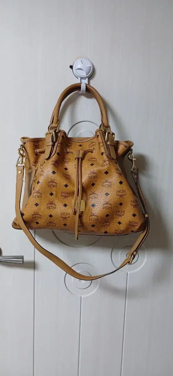 正規品 ヴィセトス モノグラム MCM 巾着型 ショルダーバッグ