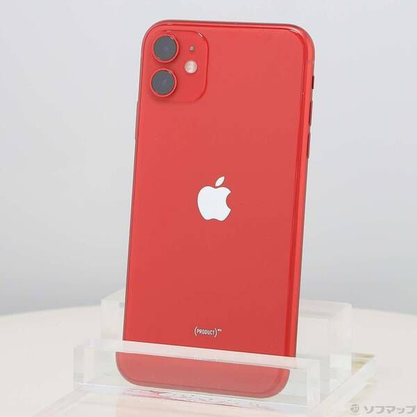 iPhone11 128GB プロダクトレッド SIMフリー 中古 - ソフマップ