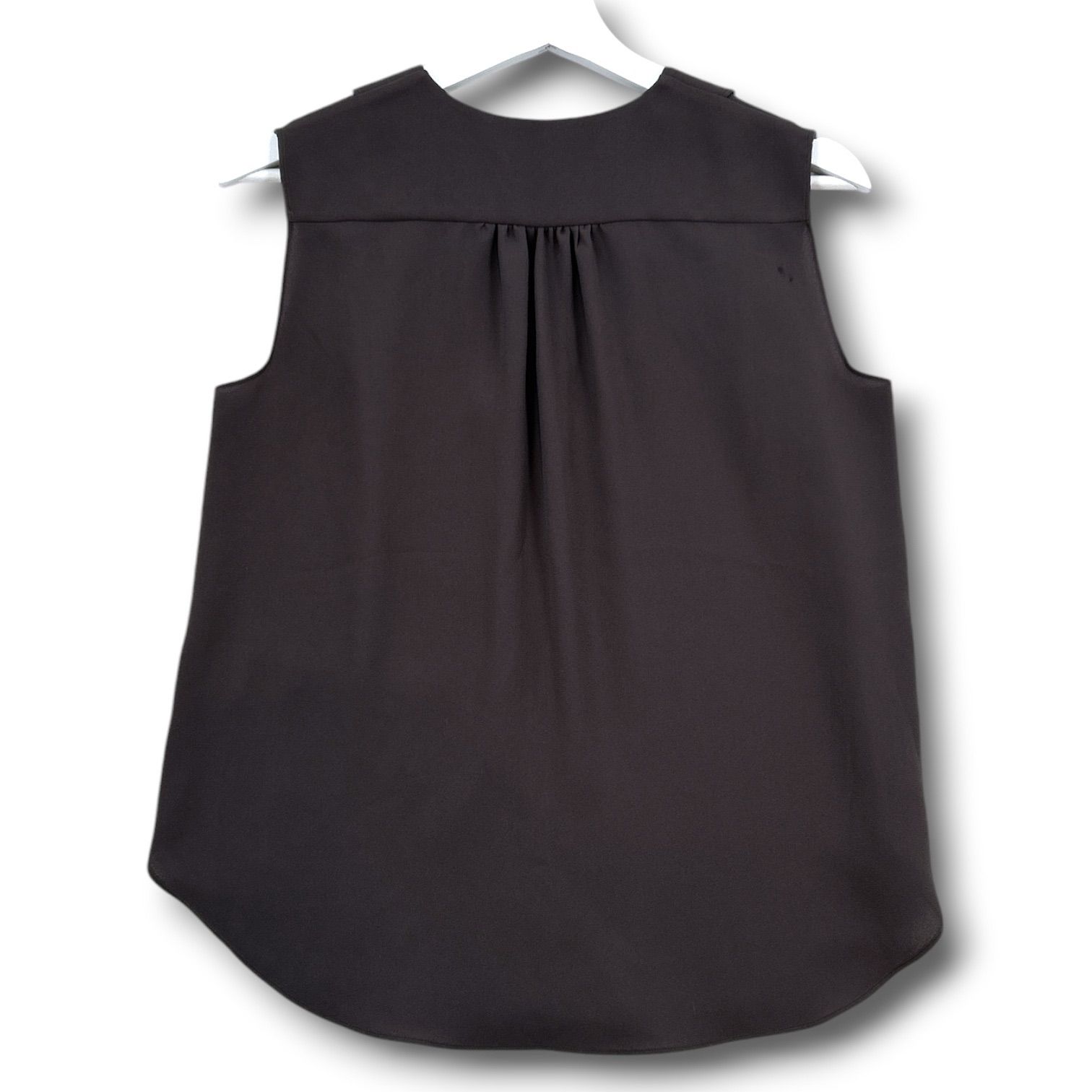 Theory セオリー Prime GGT Light V Flap Top ブラウス スリーブレス V
