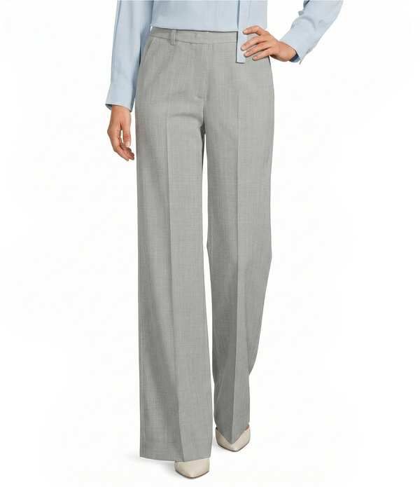 マレーラ レディース ボトムス カジュアルパンツ ストレート Marella Giunchi Stretch Canvastraight Leg Trouser Pants Melange Light