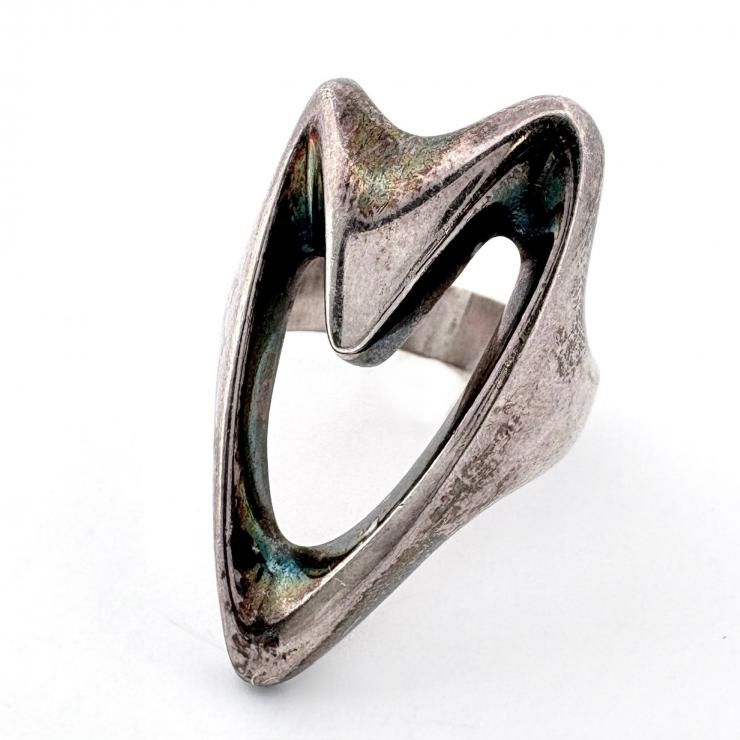 Georg Jensen コッペル・ハートリング 指輪 14号 シルバー925 89 鑑定