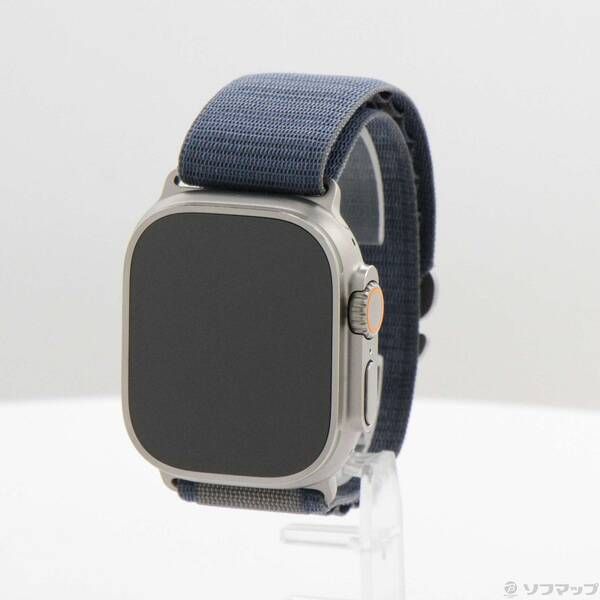 ソフマップ 〔中古品〕 Apple Watch Ultra 2 GPS + Cellular 49mm チタニウムケース ブルーアルパインループ【348】 48,497円