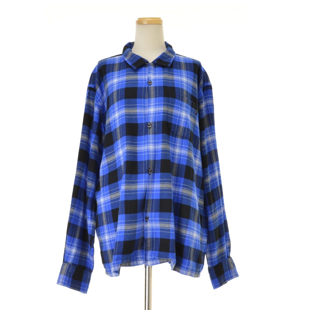 RATS】22'RS-0806 COTTON RAYON CHECK SHIRT長袖シャツ - メルカリ