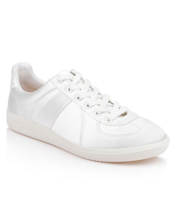 ジュウェルダグレイミシュカ レディース シューズ スニーカー Jewel Badgley Mischka Womens Imara Sneakers Ivory Satin アイボリー
