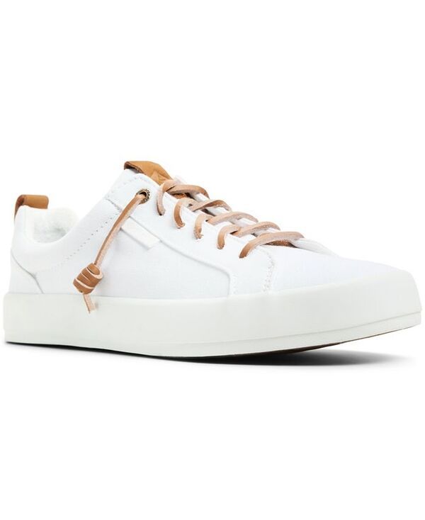 スペリー レディース シューズ スニーカー レース Sperry Womens Bermuda Beach Twill Lace Up Sneakers White ホワイト