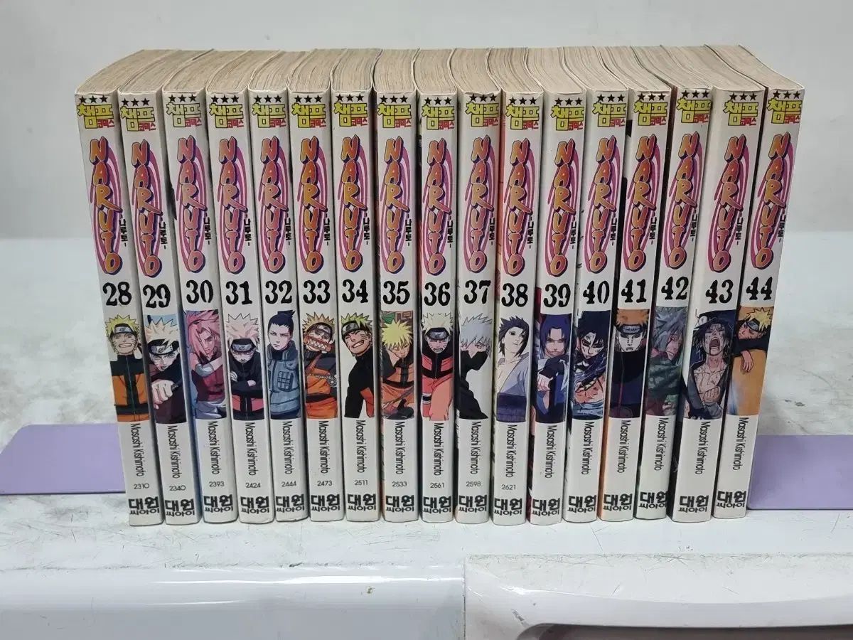 NARUTO まとめ売り 28点 NARUTO -ナルト- 28 44 巻 全 17 まとめ売り - メルカリ