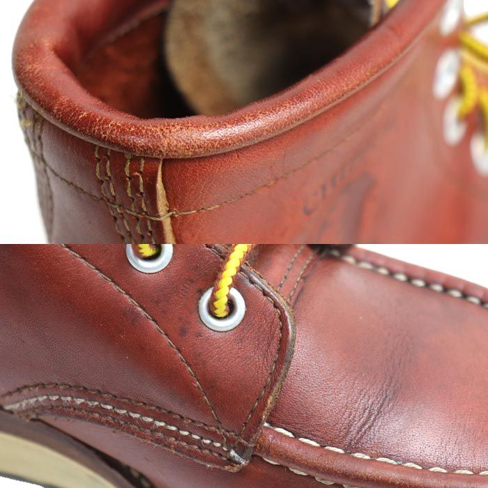 Chippewa チペワ 6インチ モックトゥ ブーツ 赤茶 29493 PORTAGE ORO