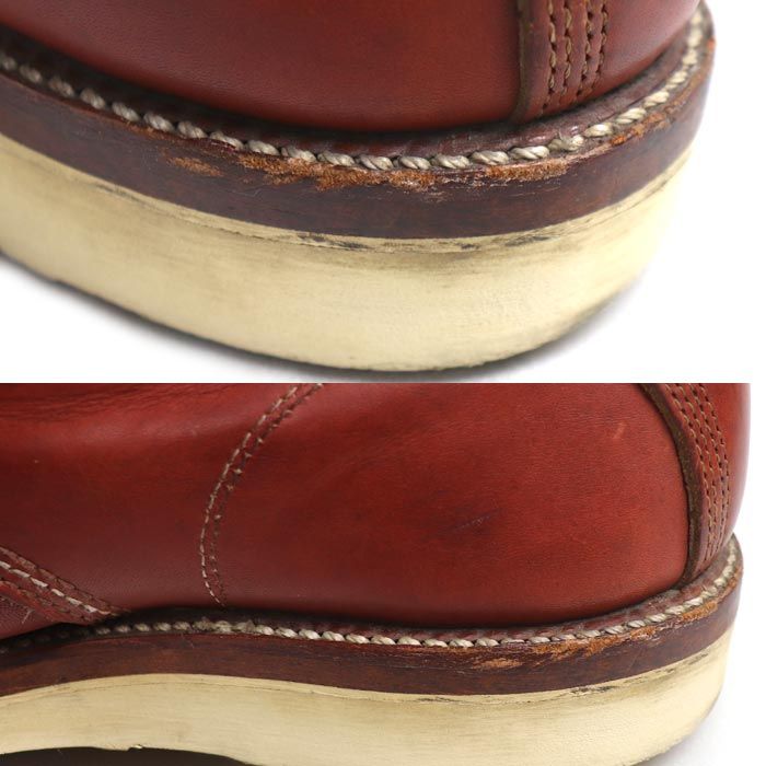 Chippewa チペワ 6インチ モックトゥ ブーツ 赤茶 29493 PORTAGE ORO