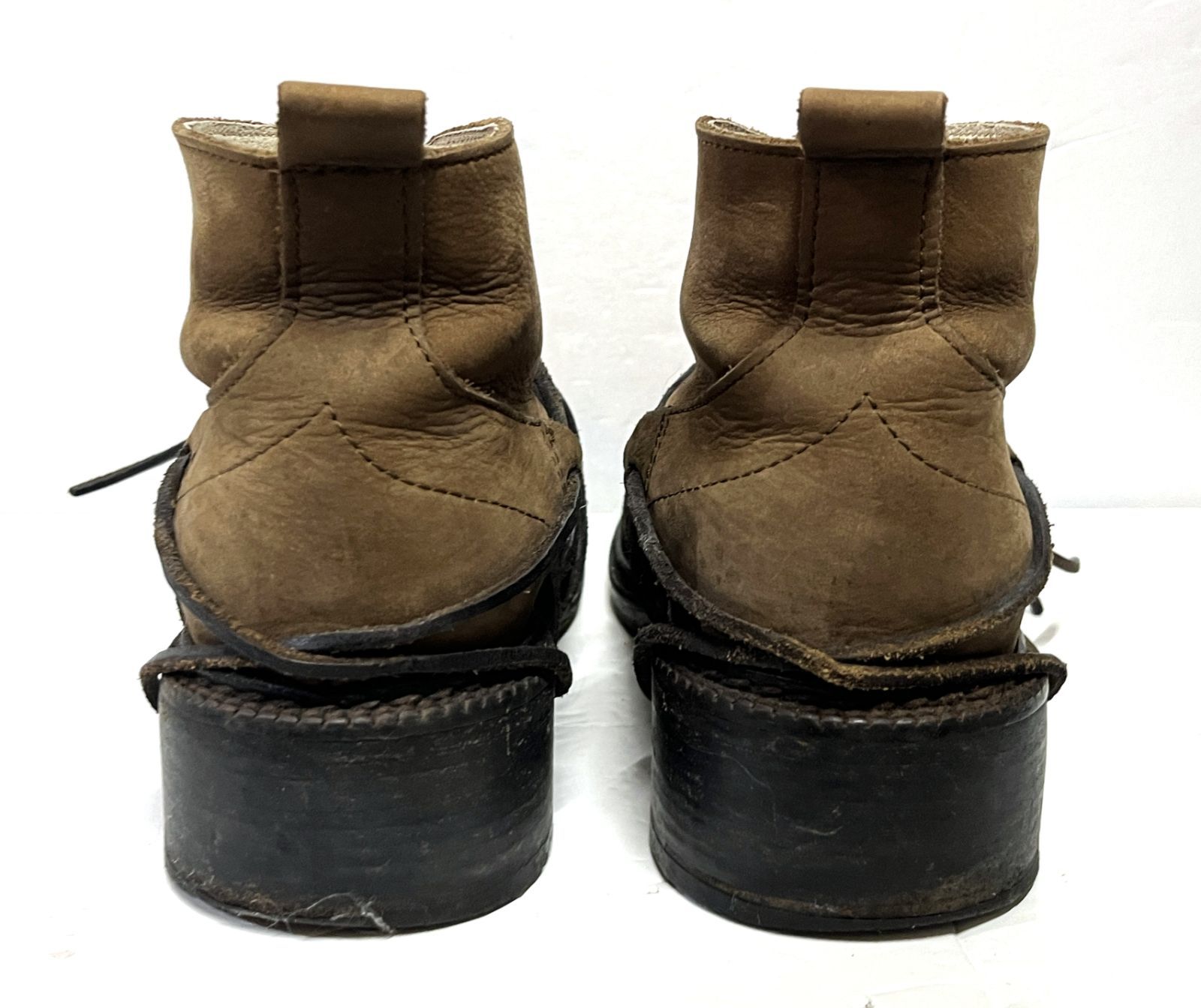 38◇DIRK BIKKEMBERGS｜ダークビッケンバーグ レザーワイヤーブーツ 靴