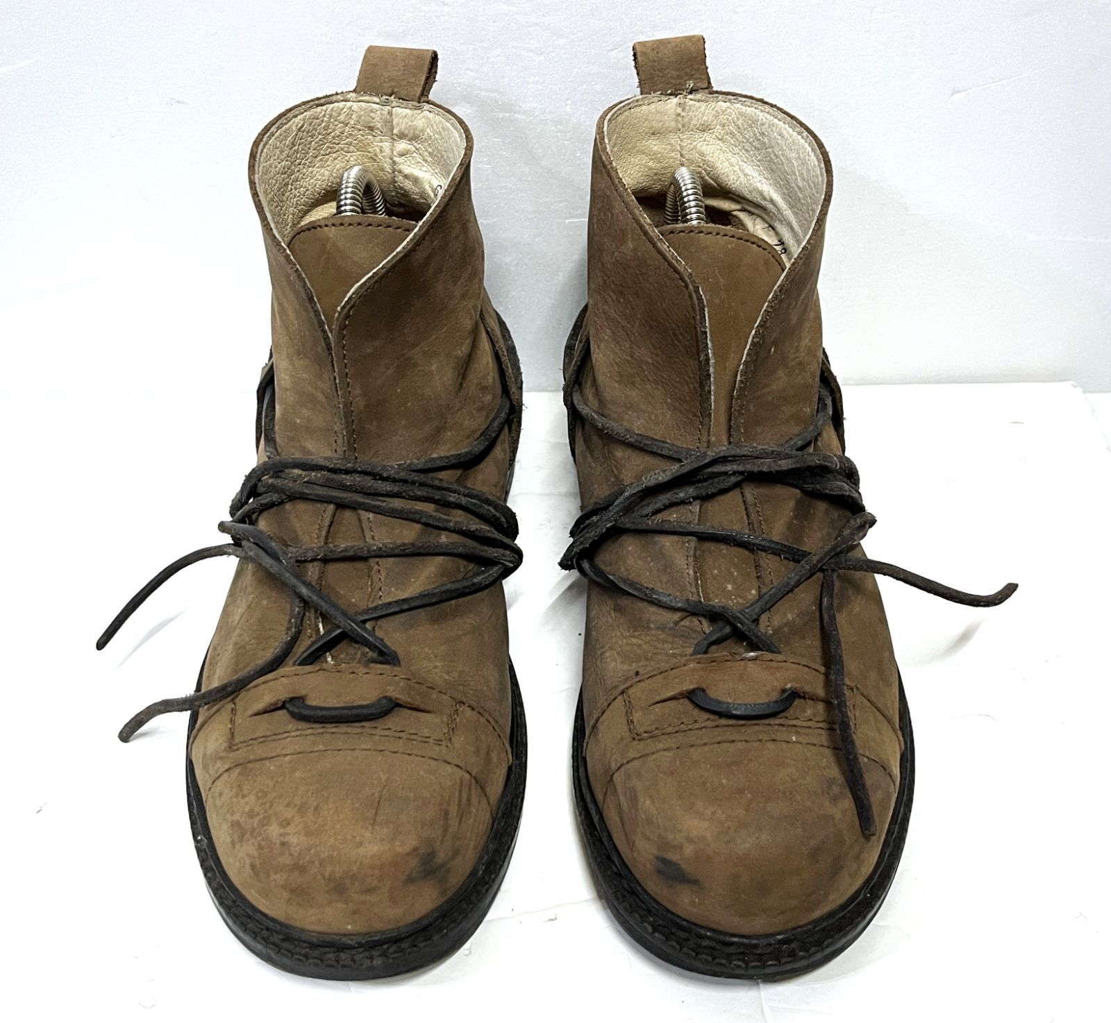 38◇DIRK BIKKEMBERGS｜ダークビッケンバーグ レザーワイヤーブーツ 靴