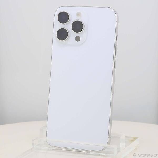 ソフマップ 〔中古品〕 iPhone16 Pro Max 256GB ホワイトチタニウム MYWH3J／A SIMフリー【262】