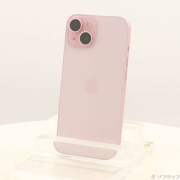 ソフマップ 〔中古品〕 iPhone15 128GB ピンク MTMJ3J／A SIMフリー【295】