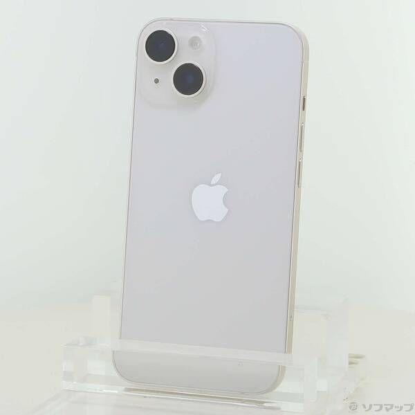 ソフマップ 〔中古品〕 iPhone14 128GB スターライト MPUQ3J／A SIMフリー【344】