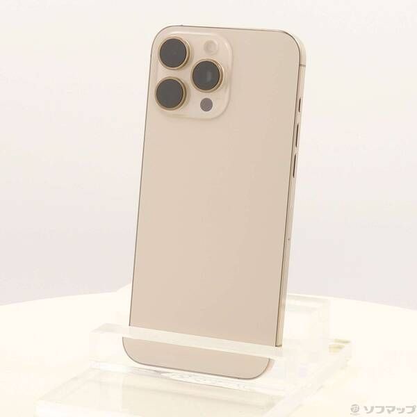 ソフマップ 〔中古品〕 iPhone16 Pro Max 256GB デザートチタニウム FYWJ3J／A SIMフリー【262】