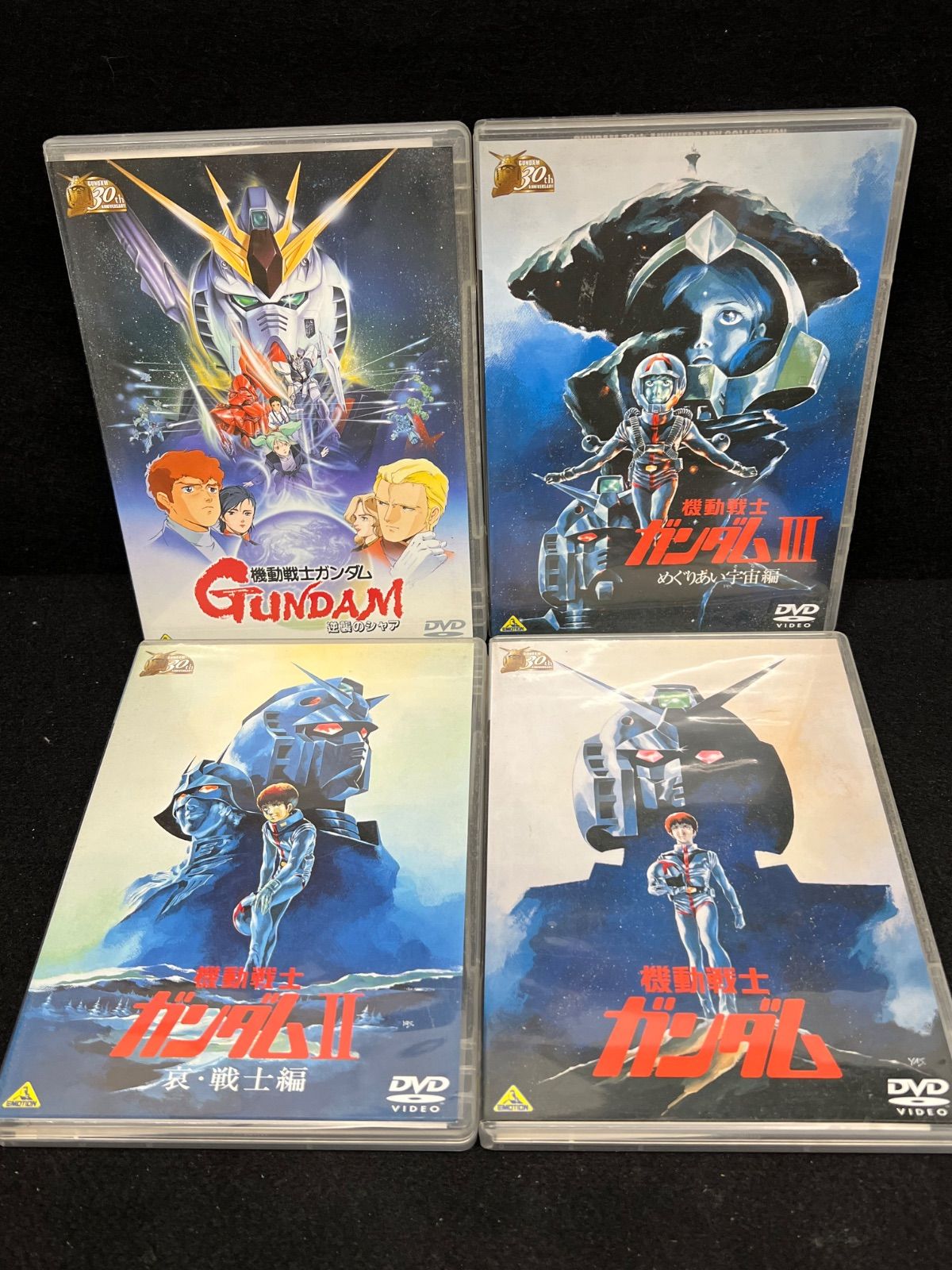 【 DVD / 機動戦士ガンダム ４枚セット 】DVD 機動戦士ガンダム ガンダム 哀戦士編　めぐりあい宇宙編　逆襲のシャア