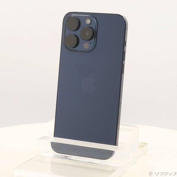 ソフマップ 〔中古品〕 iPhone15 Pro Max 512GB ブルーチタニウム MU6X3J／A SIMフリー【258】