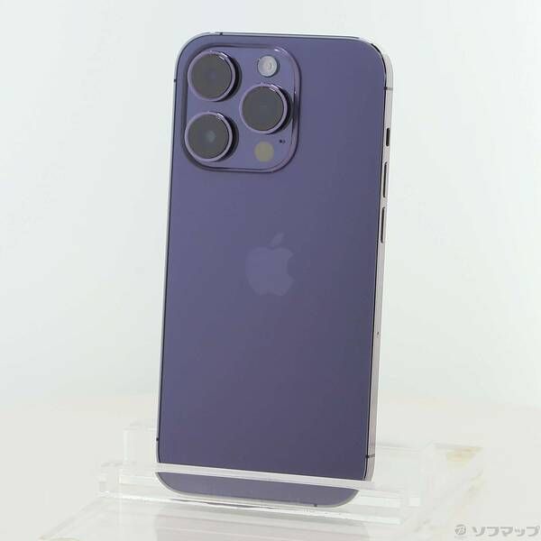 ソフマップ 〔中古品〕 iPhone14 Pro 128GB ディープパープル MQ0F3J／A SIMフリー【349】