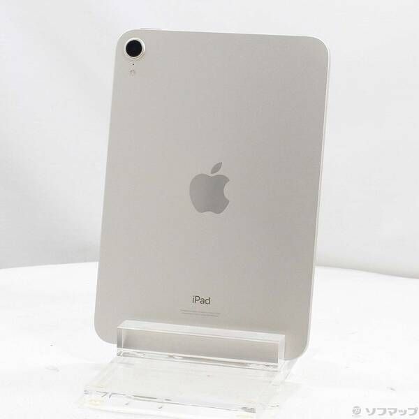 ソフマップ 〔中古品〕 iPad mini 第6世代 64GB スターライト MK7P3J／A Wi-Fi【344】