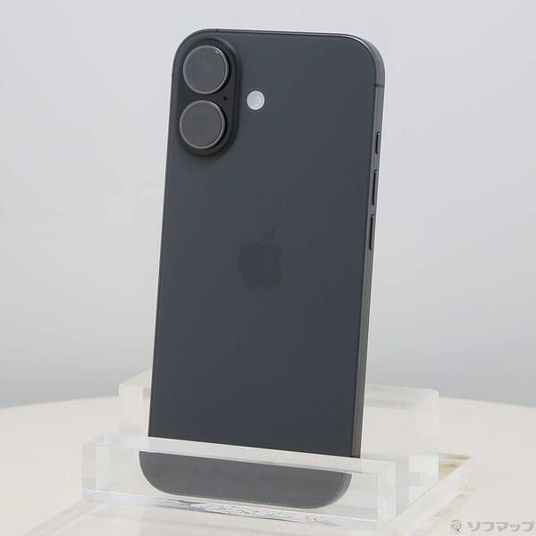 ソフマップ 〔中古品〕 iPhone17 256GB ブラック MG674J／A SIMフリー【196】