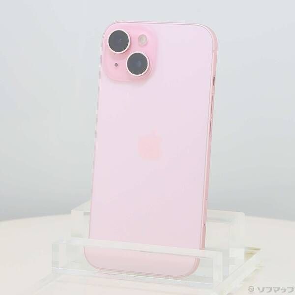 ソフマップ 〔中古品〕 iPhone15 128GB ピンク MTMJ3J／A SIMフリー【262】