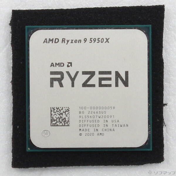 ソフマップ 〔中古品〕 Ryzen 9 5950X 〔3.4GHz／SOCKET AM4〕【262】