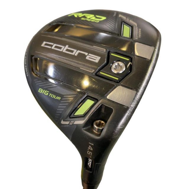 【中古】 コブラ KING RADSPEED BIG TOUR 3W フェアウェイウッド FW Tour AD for RADSPEED(FW) (フレックスS) メンズ 男性用 右利き 右用 Cランク ゴルフクラブ