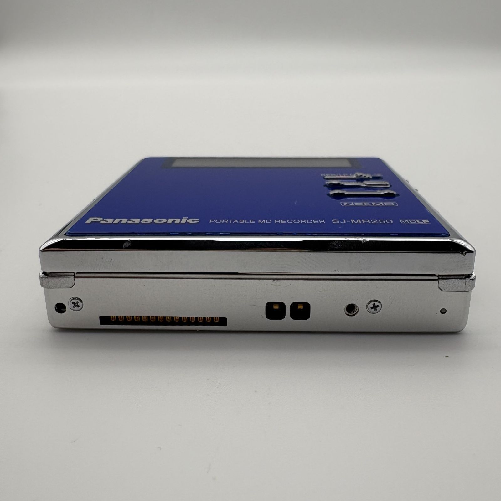 動作未確認】Panasonic SJ-MR250 パナソニック ポータブルMDプレイヤー