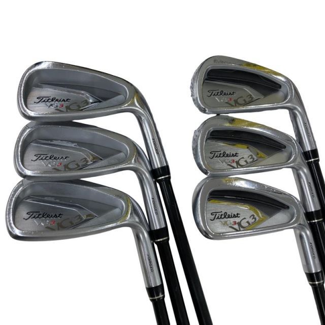 【中古】 タイトリスト Titleist VG3(2012) 6S アイアンセット IR Titleist VGi60(2012) (フレックスS) メンズ 男性用 右利き 右用 Cランク ゴルフクラブ