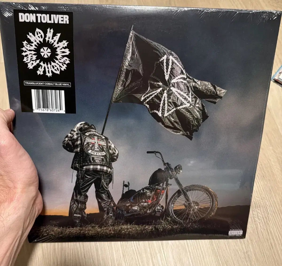 Don toliver hardstonepsycho lp 未開封 コバルトブルー