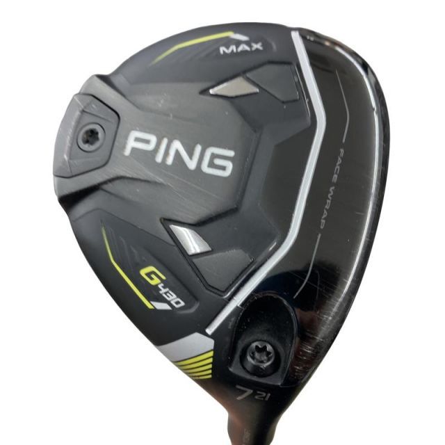 【中古】 ピン G430 MAX 7W フェアウェイウッド FW PING TOUR 2.0 CHROME 65(FW) (フレックスS) メンズ 男性用 右利き 右用 Cランク ゴルフクラブ