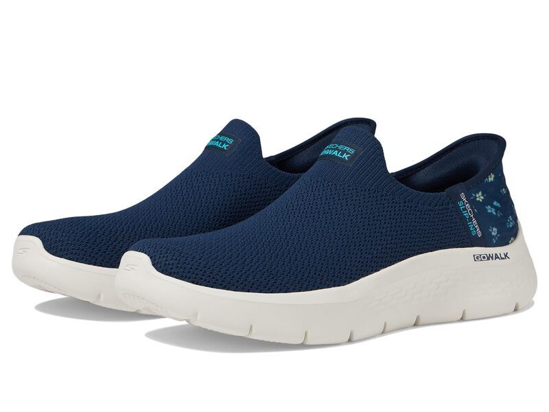スケッチャーズ レディース シューズ スニーカー SKECHERS Performance Go Walk Flex Sunset Rose Hands Free SlipIns NavyTurquo