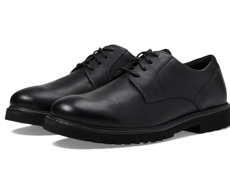 ロックポート メンズ シューズ オックスフォード Rockport Maverick Plain Toe Oxford Black ブラック