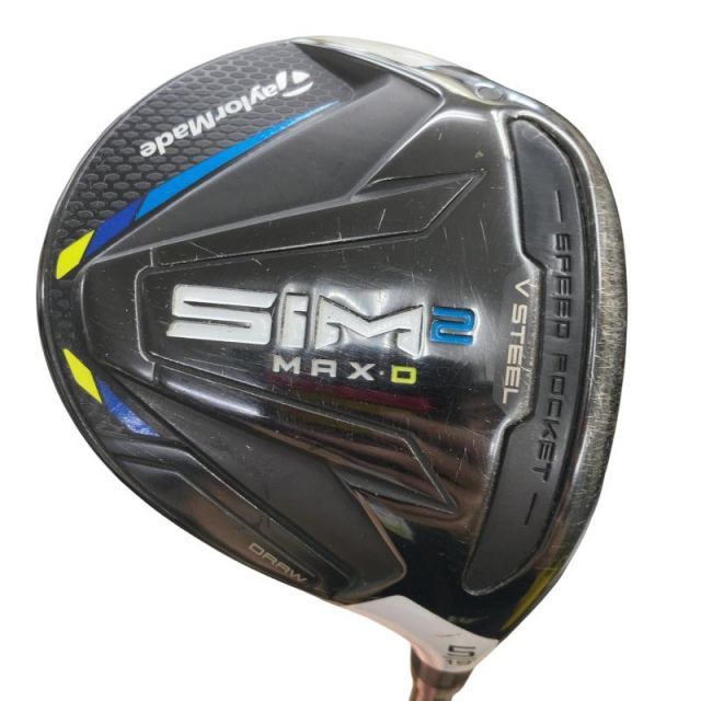 【中古】 テーラーメイド SIM2 MAX-D 5W フェアウェイウッド FW TENSEI BLUE TM50(SIM2 FW) (フレックスS) メンズ 男性用 右利き 右用 Cランク ゴルフクラブ