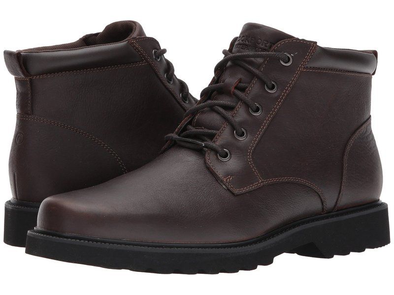 ロックポート メンズ シューズ ブーツ・レインブーツ Rockport Northfield Waterproof Boot Chocolate チョコレート