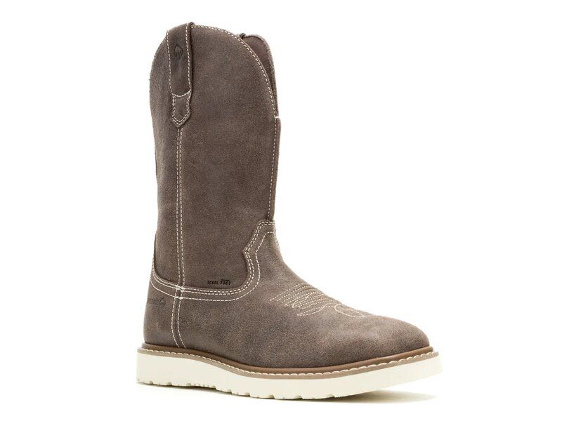 ウルヴァリン メンズ シューズ ブーツ・レインブーツ Wolverine Bronc Wellington Work Boot Mens Iron