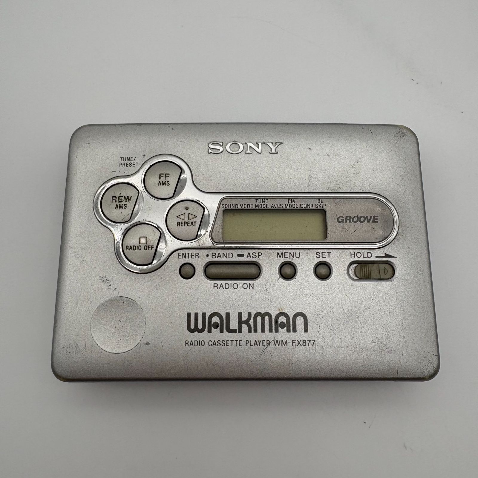 ★ジャンク★SONY WM-FX877(S) 20周年ウォークマン 付属品多数 動作未確認】SONY WALKMAN WM-FX877 ソニー ウォークマン カセット