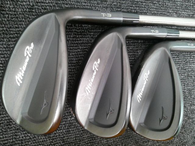 中古 ウェッジ ミズノ MizunoPro T-3Black 48/52/56 3本セット
