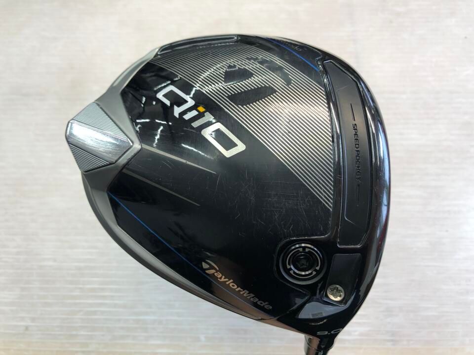 テーラーメイド　Qi10　9度　Diamana BLUE TM50　Sフレックス　ドライバー　中古　ゴルフドゥ！NEXT昭島武蔵野店【最短即日発送】