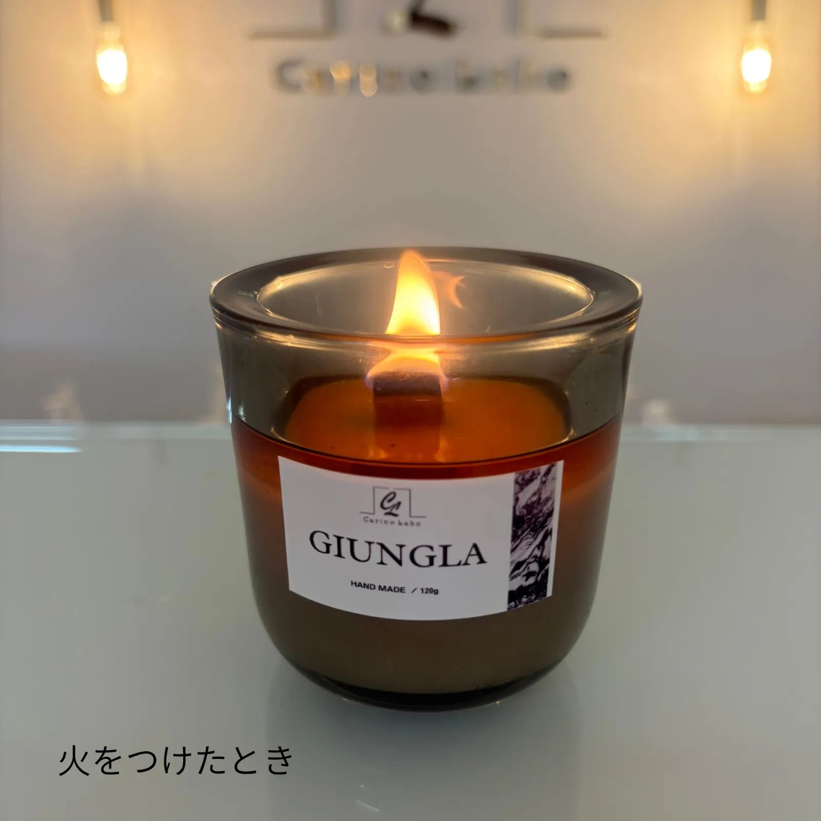 木芯ソイキャンドル 2個セット】GIUNGLA & CASCATA DI ROSE - メルカリ